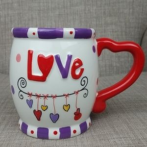 Love Coffee Valentines Mug